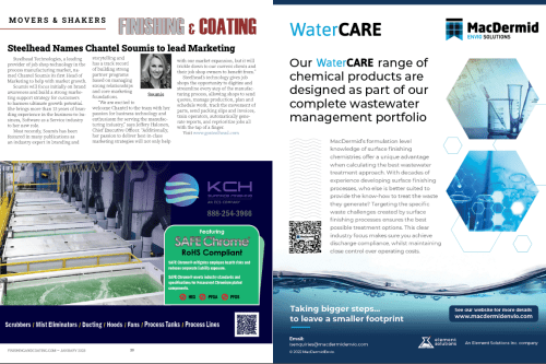 Steelhead Technologies welcomes Chantel Soumis as Head of Marketing to Drive Growth of the new process manufacturing technology