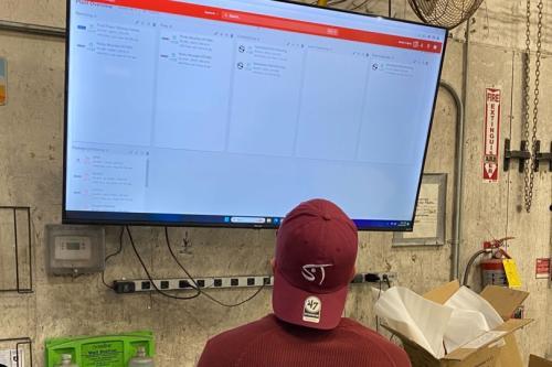 What hardware do you need for new manufacturing software?