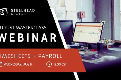 timesheets and payroll steelhead