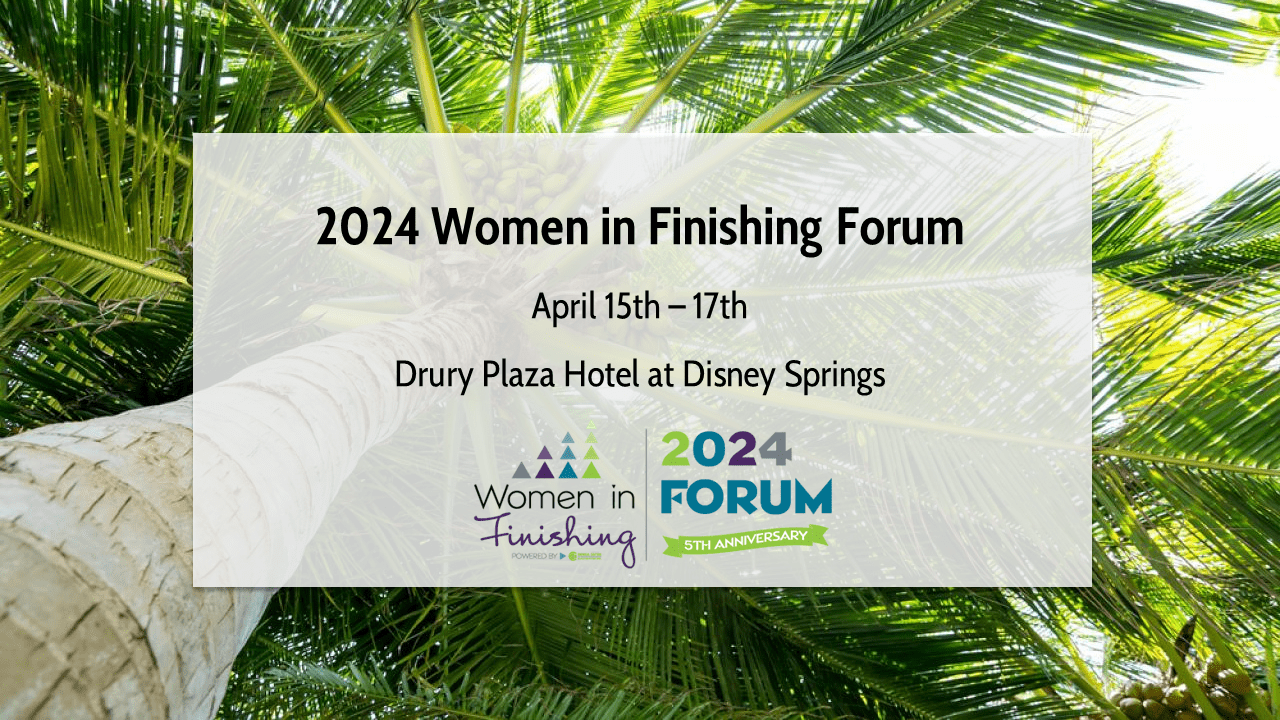 2024 Women in Finishing Forum Steelhead Technologies Surface Finishing Software