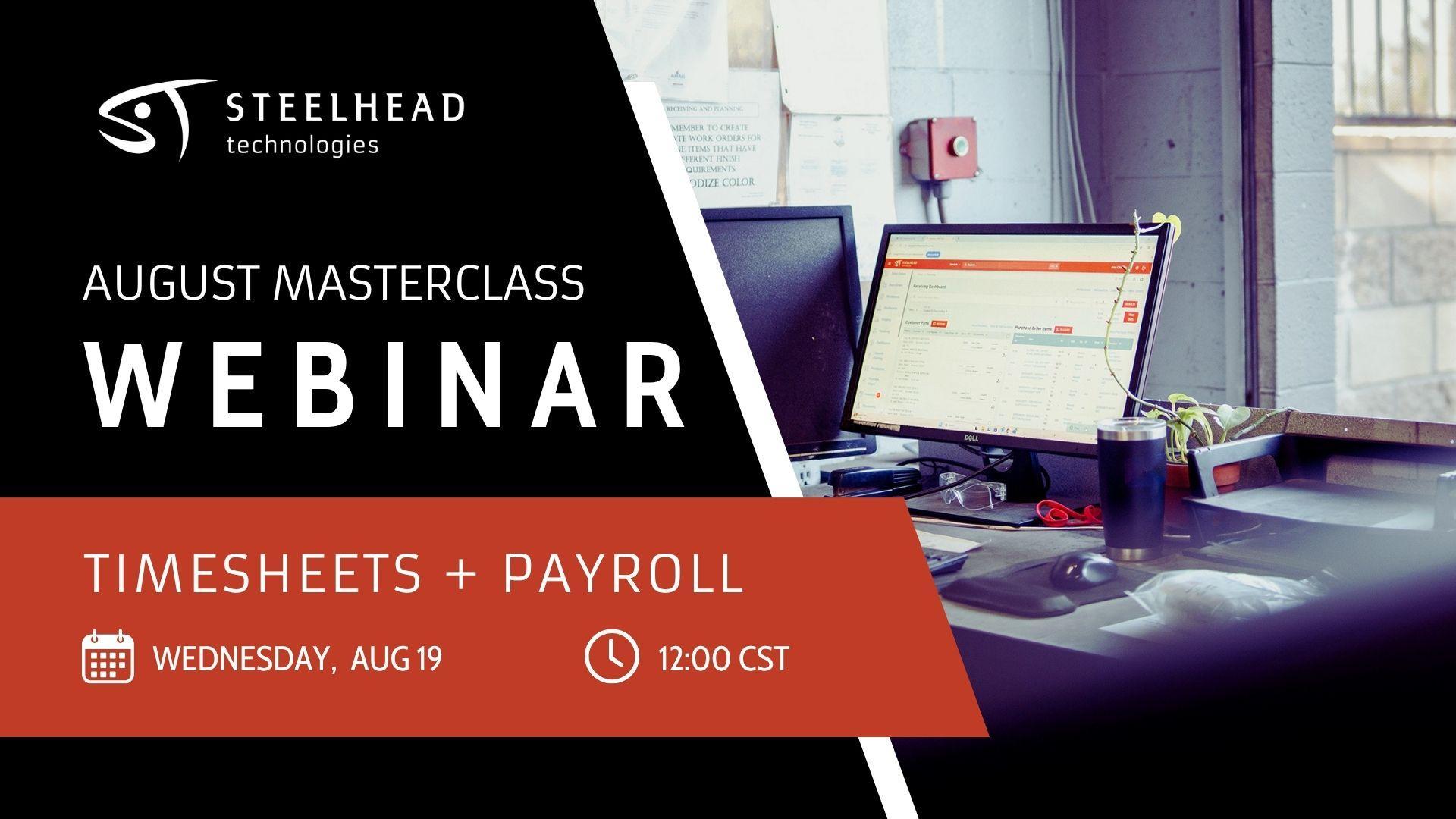 timesheets and payroll steelhead